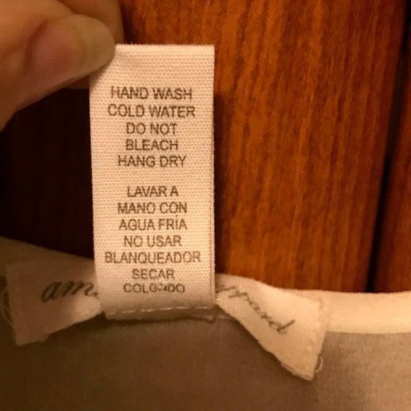 Ambiance Apparel | Gray/Pink/Navy Color Block Striped Chiffon/Sheer Tank | Sz M - Picture 6 of 8